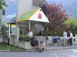 Preparing the leave the Ibis Hotel, Chur